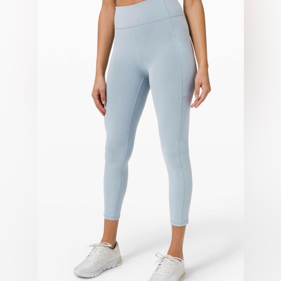 lululemon Invigorate High-Rise Tight 25", Chambray, Size 4 - Picture 2 of 7